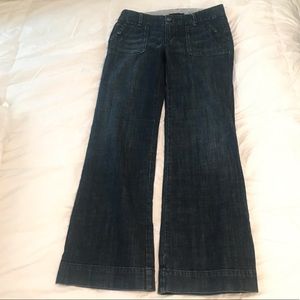 Gap 1969 limited edition wide leg jeans size 8